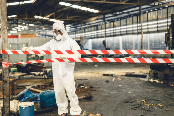 Professional Biohazard technician working in Murrieta, CA